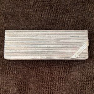 MAC Cosmetics Metallic Silver Eyeshadow Palette Case